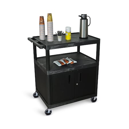 Luxor 32 x 24 x 40.25 Coffee Cart HE40C-B